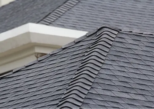 Shingle roof